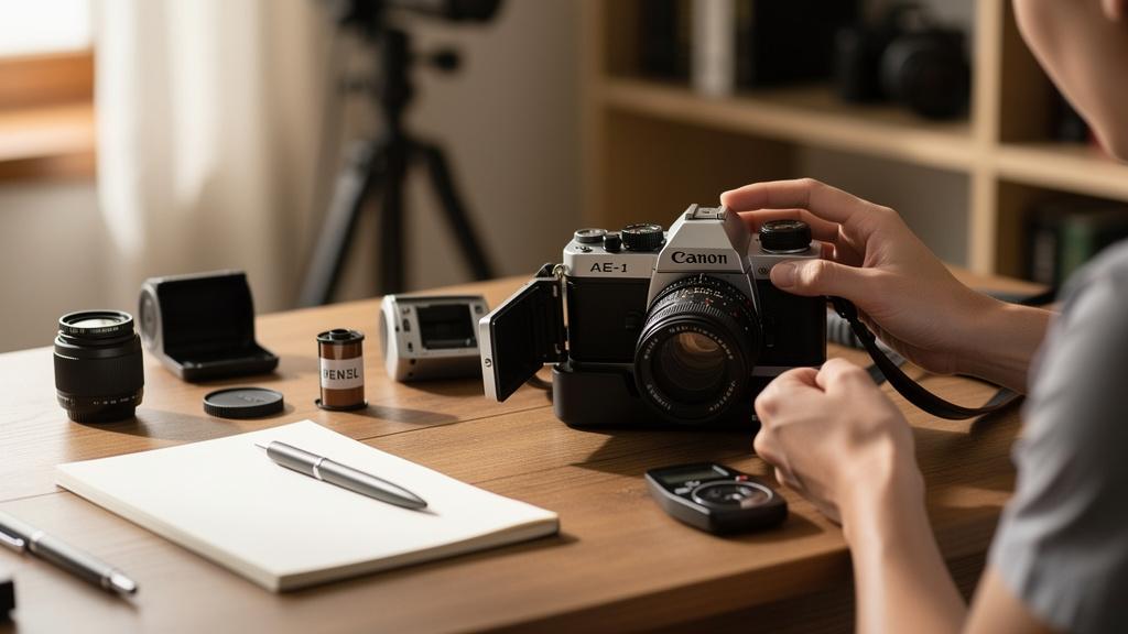Comment utiliser le Canon AE-1 Program : guide pas à pas ?
