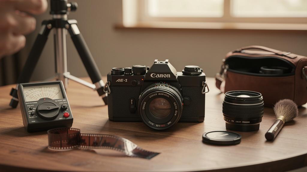 Les trois modes d'exposition du Canon AE-1 Program